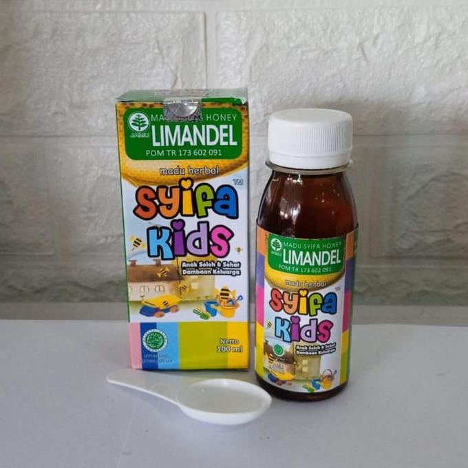 

TERMURAH MADU ANAK SYIFAKIDS AMANDEL 100ML - HERBAL ANAK UNTUK TENGGOROKAN & IMUN