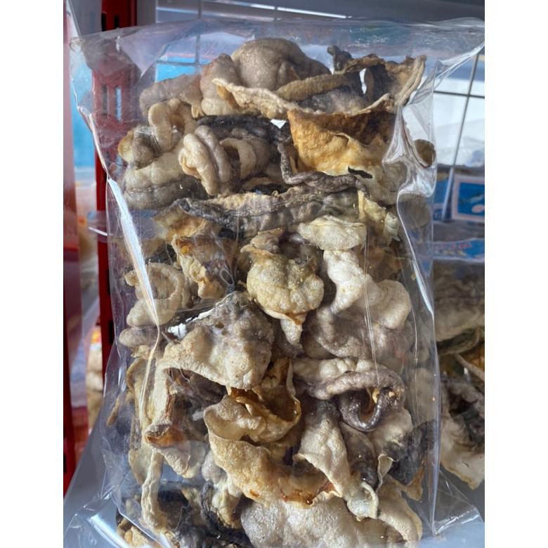 

Kerupuk Kulit Ikan Original Kemasan Besar 200Gr