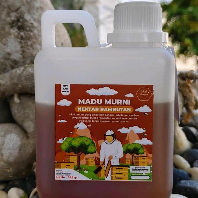 

TERMURAH MADU HUTAN NEKTAR BUNGA RAMBUTAN 500GR - MADU ALAMI MURNI ASLI