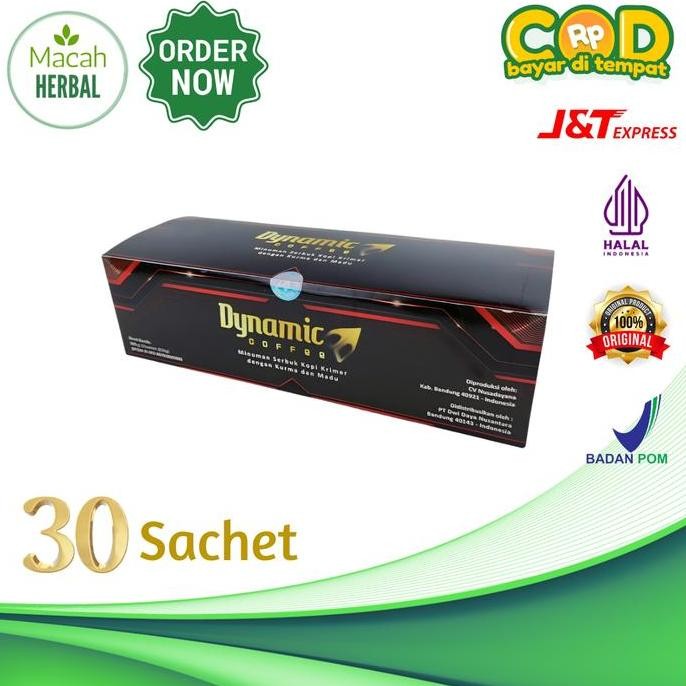 

TERMURAH DYNAMIC COFFEE KOPI KURMA MADU SACHET 10 / 30 | KOPI HERBAL KRIMER PRIA DEWASA