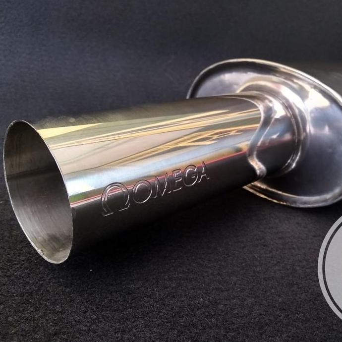 Knalpot Mobil Omega Racing Suara Kering Corolla Baleno Jazz Yaris Avanza Original