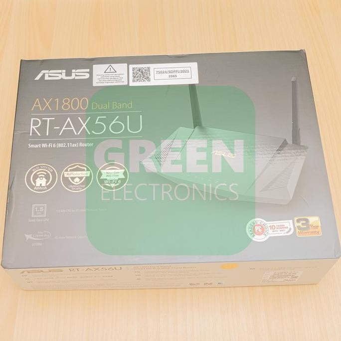 Second Asus Rt-Ax56U Rt-Ax-56U Ax56U Rt-Ax56 Rt-Ax-56 Ax56 Ax1800 Dual Band Gigabit Wireless Router 