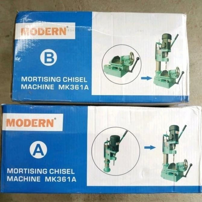 Modern Mk361A Mortising Chisel Mesin Bor Bobok Kayu Tatah Duduk Modern