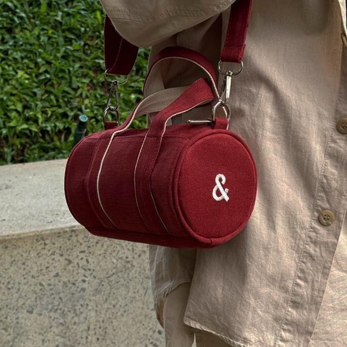 N&A - Tunnel Mini Bowling Sling Bag - Tas Selempang Wanita / Sling Bag Wanita / Mini Bowling Bag