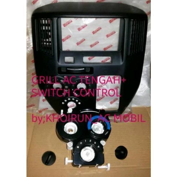 HALITAUTRENDS GRILL KISI KISI 1 SET AC MOBIL DAIHATSU GRANMAX GRAN MAX UNTUK TENGAH + SWITCH CONTROL