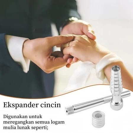 Ready StockAlat Pembesar Cincin, Alat Pembuat Perhiasan, Alat Pengukur Ukuran Cincin Pernikahan, Ala