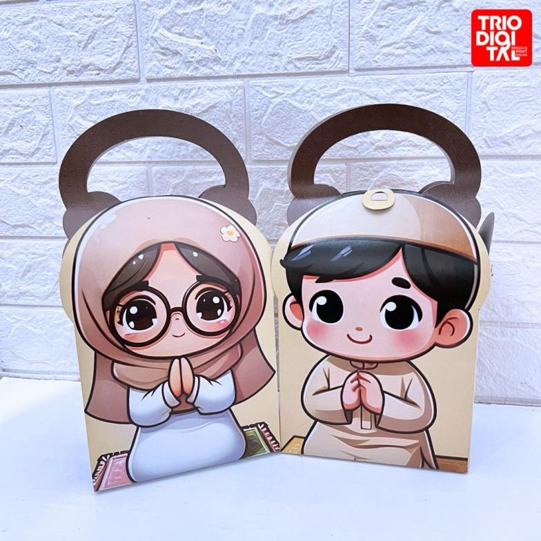 

rg-4 tre-57 (isi 10pcs) SNACKBOX EDISI LEBARAN BOX HAMPERS ANAK LUCU KARAKTER Original Berkualitas