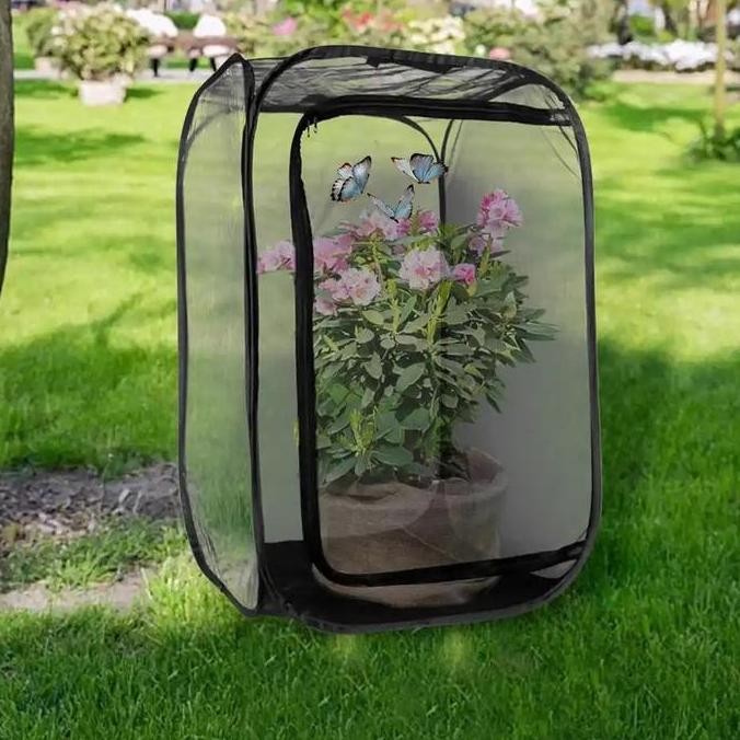 Kandang Lipat Chameleon Flexarium Jaring Mesh Veiled Panther Cameleon