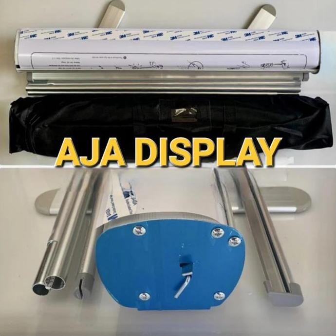 ready TIANG BANNER model ROLL UP BANNER ALUMINIUM 60x160