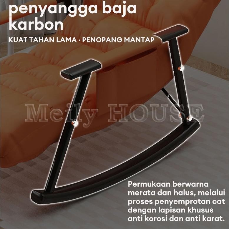 Promo Tempat Tidur Goyang Kursi Goyang Santai Kursi Sofa Malas Kursi Tidur Sofa Kursi Sofa Multifung