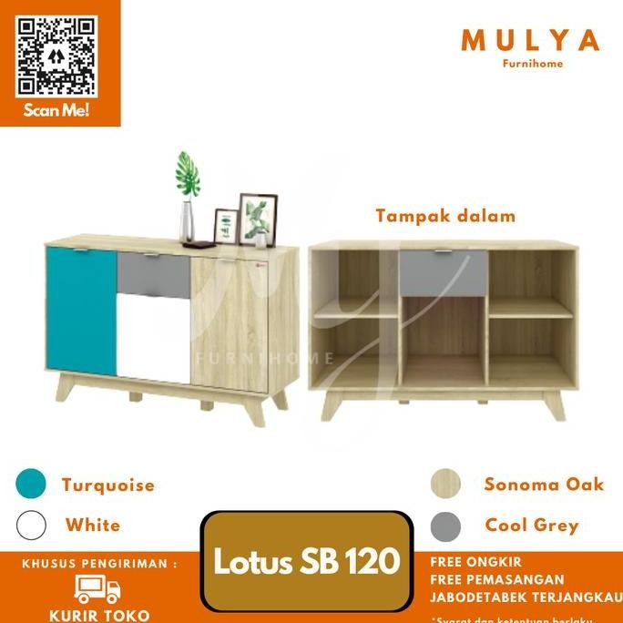 Buffet/Credenza LOTUS SB 120 Sideboard Minimalis