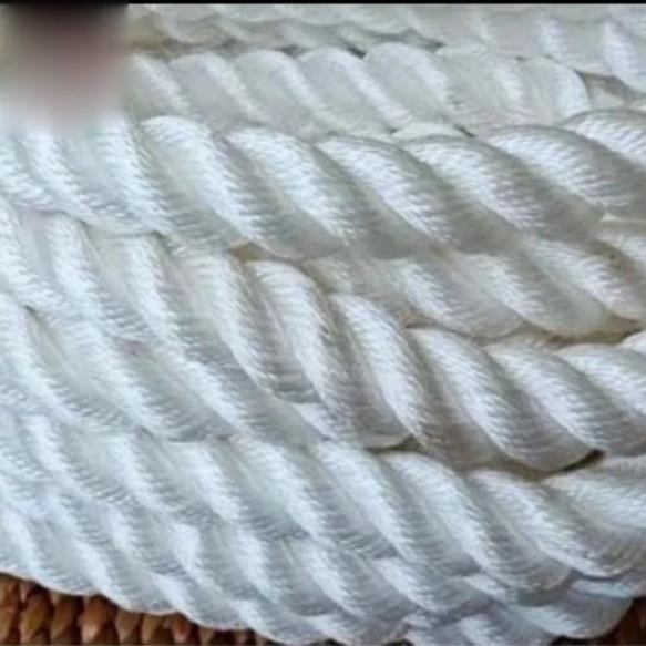 

ready Tali Tambang 38mm Nylon Putih Besar Nilon Kuat