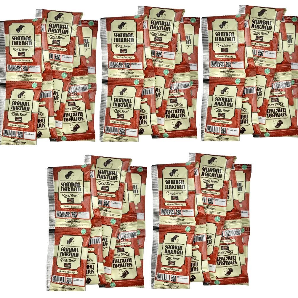 

Sambal Naknan Bawang 1 Pack 50 Pcs (Lima Puluh) Sachet