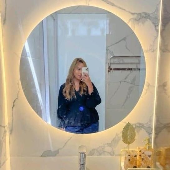 Cermin LED TOUCHSCREEN Minimalis