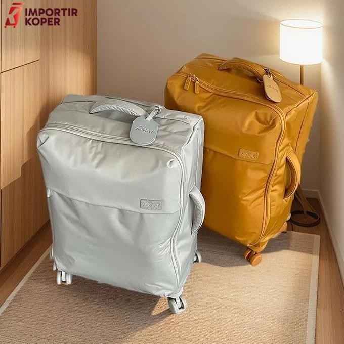 Importir Koper Airway One Pocket Series 20 Inch Kabin Kain Nylon Premium Suitcase Travel Business