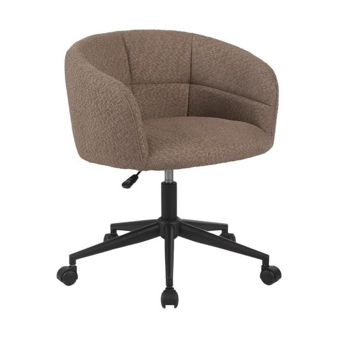 Informa Lumi Kursi Kantor - Cokelat Tempat Duduk Kerja Dengan Roda Office Chair Kursi Belajar Furnit