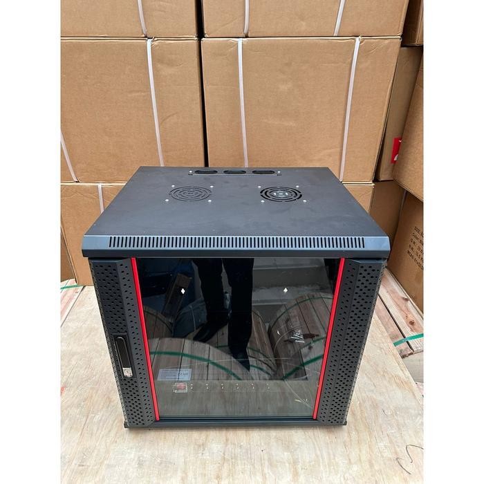 DS wallmount rack 12u single door