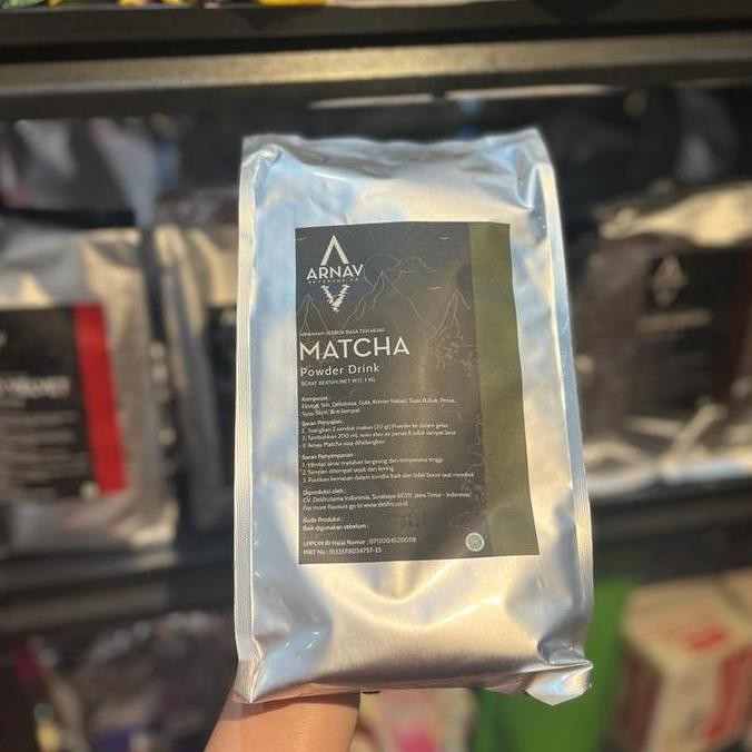 

Terlaris Bubuk Powder Arnav Matcha Ready Stok