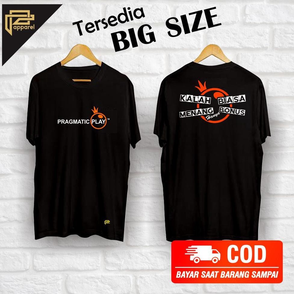 Promo Kaos T-Shirt Pragmatic Play Game Slot Terbaru Bahan Adem