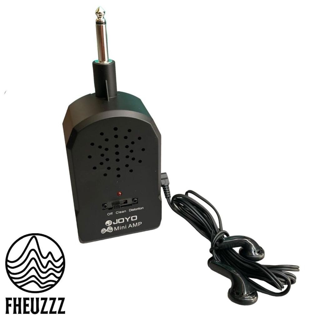 Mini AMP Ampli Amplifier Joyo Efek Distorsi Clean Gitar Akustik Elektrik Bass DiM