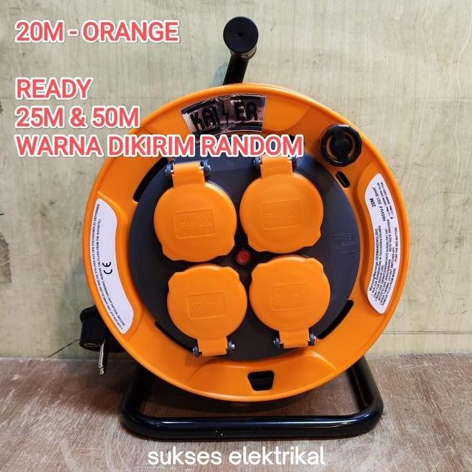 Kaiser 20M Kabel Roll Kaiser 20Meter Cable Roll Kaiser Kabel Gulung 20