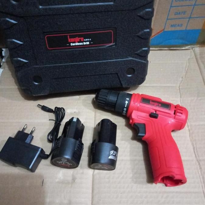 Mesin Bor Cordless Kenjiro 12 Volt / Mesin Bor Batrey 10Mm 12Volt