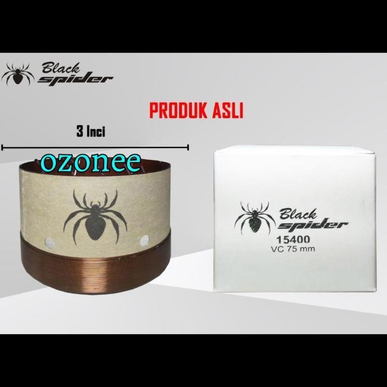 spul speaker voice coil 75mm 3 inch 15400 blackspider original DiM
