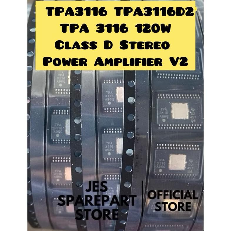 TPA3116 TPA3116D2 TPA 3116 120W Class D Stereo Power Amplifier V2 DiM