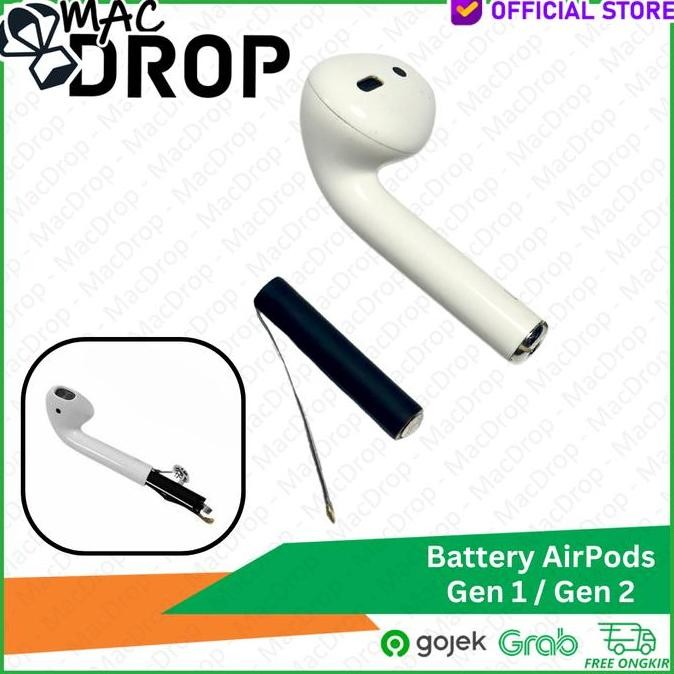 Diskon Baterai Apple Airpods Gen 1 & Gen 2 Original Replacement Battery