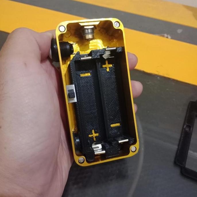Diskon Holder Box Cnc V3 Abs 2 Slot Baterai 18650 | Sled Tempat Battery 2X18650
