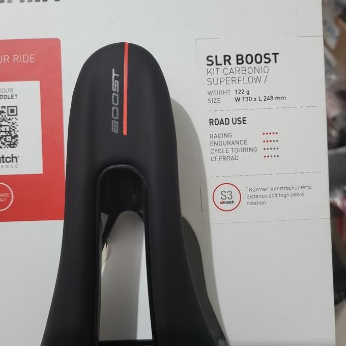 Selle Italia SLR Boost Kit Carbonio Superflow Saddle