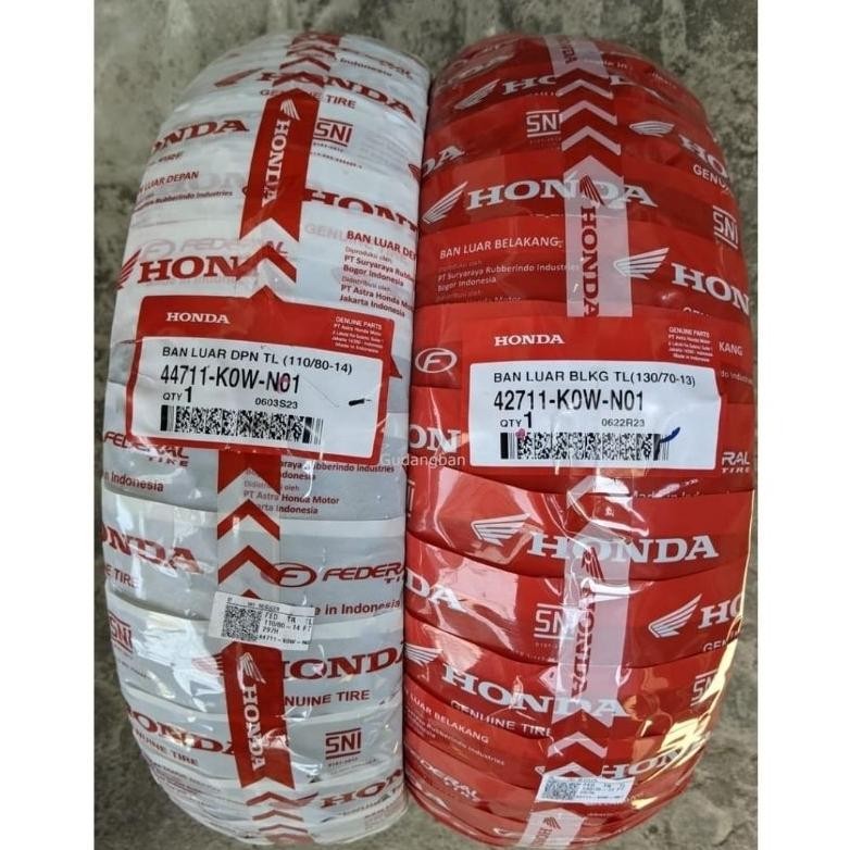 BAN TUBLES RING 13, 14 ADV150 110/80-14 DAN 130/70-13 FEDERAL ORIGINAL AHM