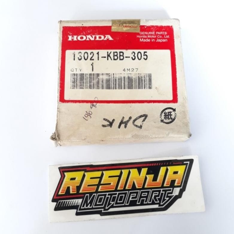 Ring Piston Seher Honda Tiger Oversize Os 25 Original Japan