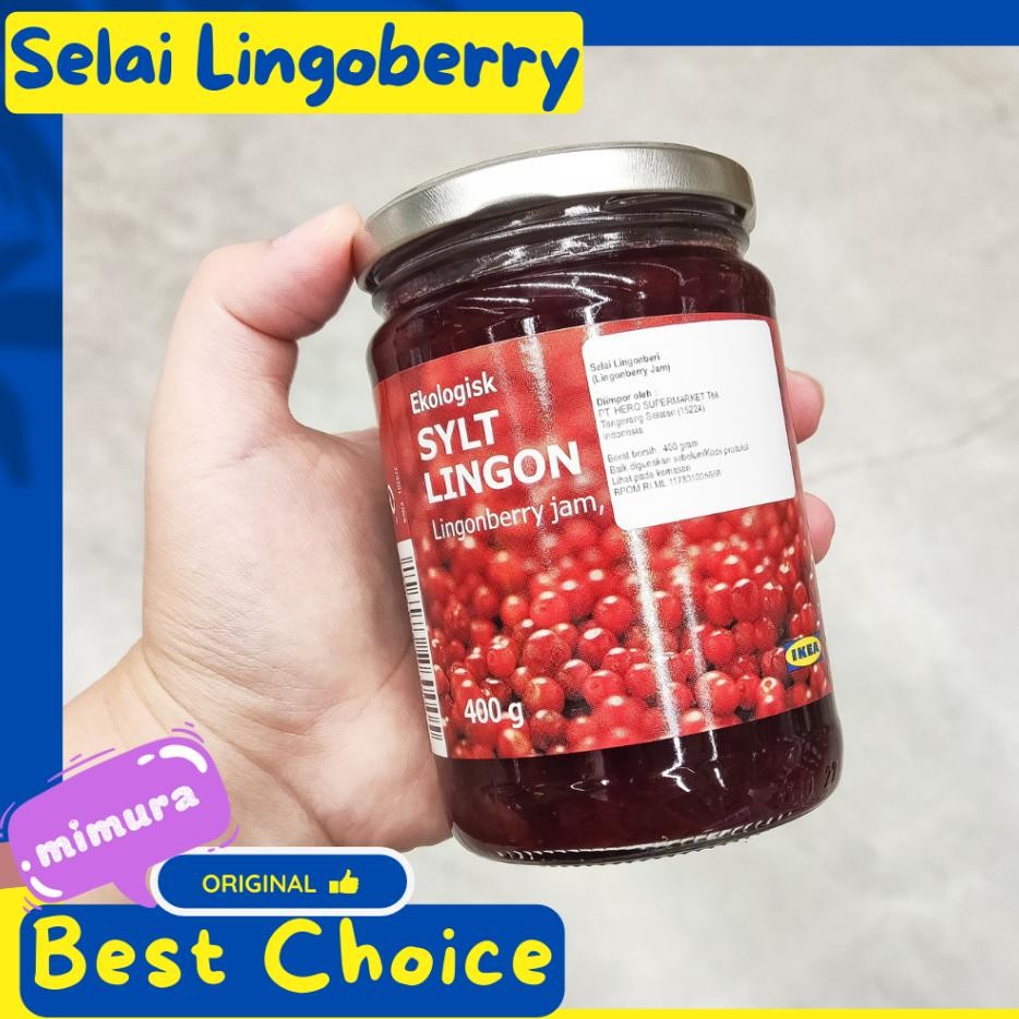 

Lingonberry Jam Sylt Selai Lingonberry 400Ml Exp Terlama