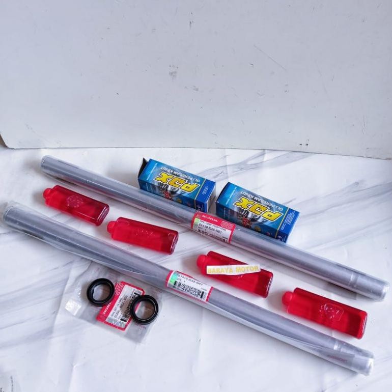 Paket As Shock Depan Honda CBR150/CB 150R/CBR CB 150R K45 Oli 4 Botol+Sil Shock Ori