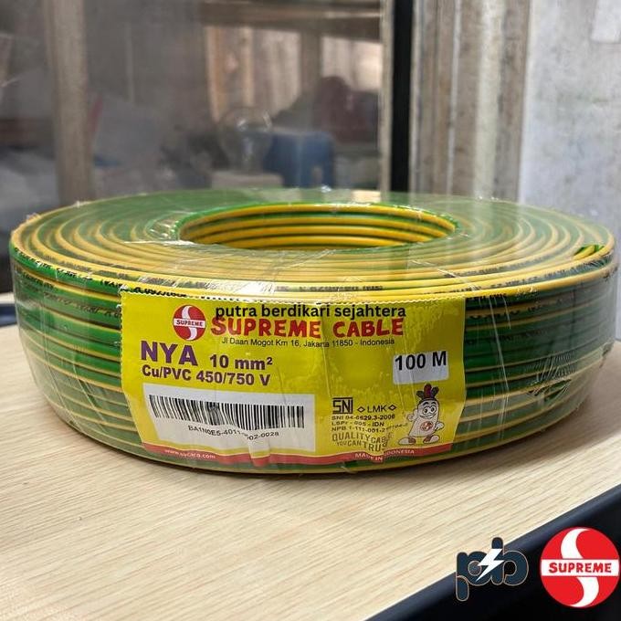 Kabel Nya 10Mm Merk Supreme / Kabel Nya 10 Mm Supreme