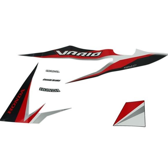 Sticker Body Set Kiri Putih Honda Vario 110 eSP 871X0K46N60ZCL