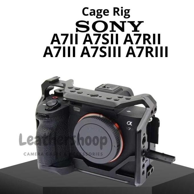 BRACKET CAGE RIG SONY A7RIII A7III A7MIII UURIG UNIVERSAL DSLR KAMERA STOK TERBATAS