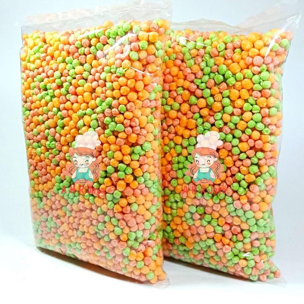 

Nyam Nyam Rice Crispy 500 gr / Nyamnyam rice balls / Nyam nyam kiloan