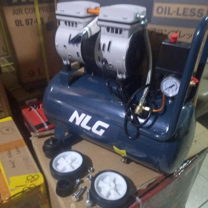 Mesin Kompresor Angin Listrik Izumi Max Oilles Silent Tabung 24 Liter