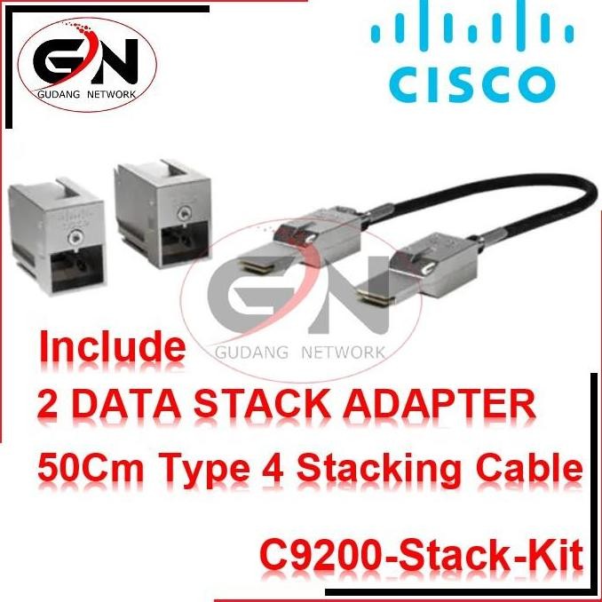 Stack Kit For Catalyst C9200 Series [C9200-Stack-Kit] New Stok