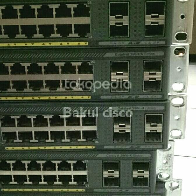 Switch Cisco 2960X-24Ts-L New Stok