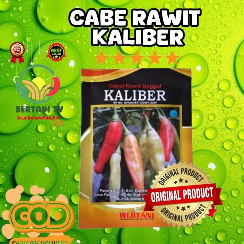 

Cabe rawit Kaliber 10 gr,exp.2026.Keunggulan cabe rawit Kaliber adalahtahan virus gemini, hasil tinggi dengan perawatan mudah. Cabai rawit Kaliber kini menjadi benih cabe rawit unggul tahan penyakit favorit petani hingga pedagang