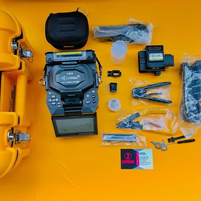 Fusion Splicer Tumtec 16H Tumtec Fst 16H Auto Fusion Splicer New Stok