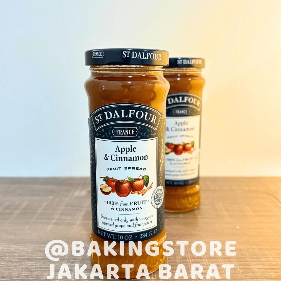 

Selai St. Dalfour Cinnamon Jam Fruit Spread 10 Oz 284 Gr