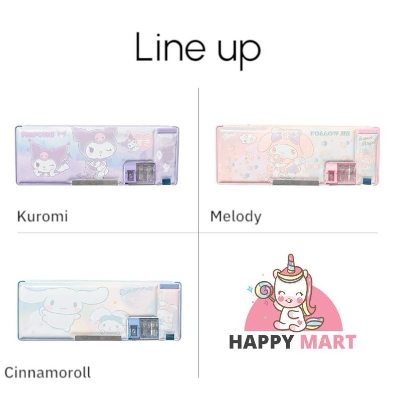 

We69 Kotak Pensil Magnet Doff Motif Sanrio Kuromi / Melody We69