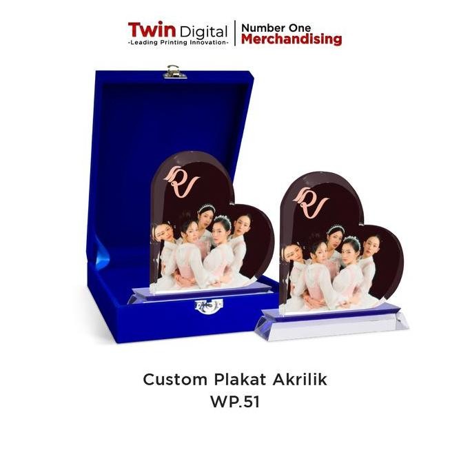 

Plakat Akrilik Premium Piagam Penghargaan Tropi Wisuda - Plakat WP.51 ea