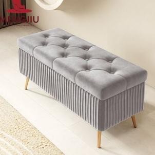 Bangku Sofa Penyimpanan Bangku Penyimpanan Persegi Panjang Ruang Ganti Bangku Ganti Sepatu Panjang