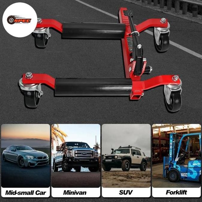 [TERMURAH] DONGKRAK RODA MOBIL / CAR WHEEL DOLLY / WHEEL DOLLY KIT / GOJACK ORIGINAL DAN TERPERCAYA