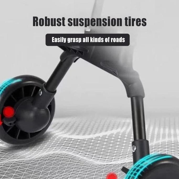 Grosir [Kardus Pengemasan]Stroller Cabin Size Travelling 2Way Lipat / Kereta Dorong Bayi 2 Arah Mura